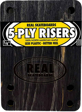 REAL WOODEN RISERS SET 5ply 1/4" UNIVERSAL