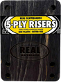 REAL WOODEN RISERS SET 5ply 1/4" UNIVERSAL