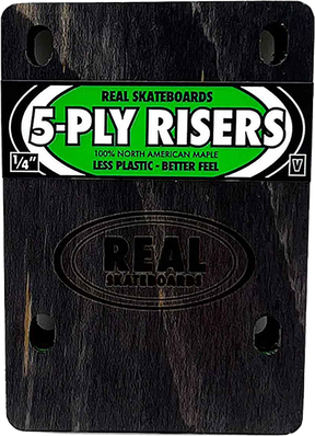 REAL WOODEN RISERS SET 5ply 1/4" VENTURE