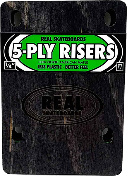 REAL WOODEN RISERS SET 5ply 1/4" VENTURE