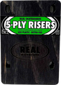 REAL WOODEN RISERS SET 5ply 1/4" VENTURE