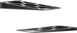 SEISMIC ANGLED RISERS 3d/7d BLACK