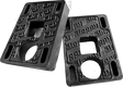 SLAPPY BIG BLOCKS RISERS SET 1/2" BLACK