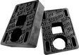 SLAPPY BIG BLOCKS RISERS SET 3/4" BLACK