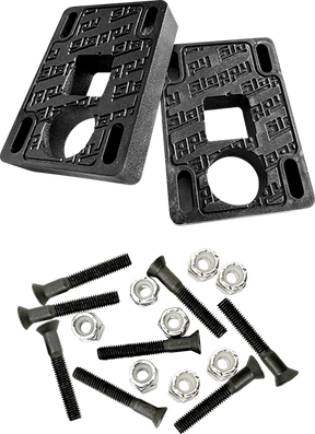SLAPPY BIG BLOCKS RISERS W/HARDWARE 1/2" BLACK