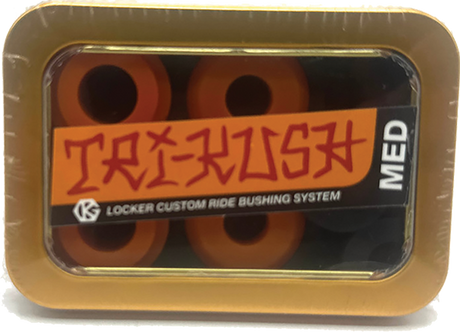 GRIND KING TRI-KUSH BUSHINGS SET MEDUIM ORANGE 2pr