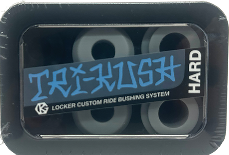 GRIND KING TRI-KUSH BUSHINGS SET HARD GREY 2pr