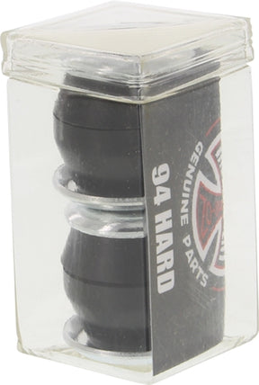 INDEPENENT STD CONICAL CUSHIONS 94a BLK 2pr w/washers