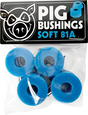 PIG BUSHINGS 81a SOFT BLUE 2pr