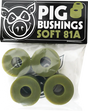 PIG BUSHINGS 81a SOFT OLIVE 2PR