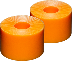 SEISMIC DEFCON BARREL 0.65" MED 87A MANGO 2pc