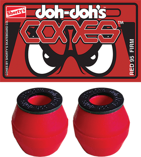 SHORTYS SINGLE SET(2pr)CONES - 95a RED