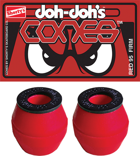SHORTYS SINGLE SET(2pr)CONES - 95a RED