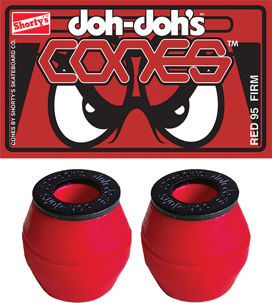 SHORTYS SINGLE SET(2pr)CONES - 95a RED