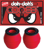 SHORTYS SINGLE SET(2pr)CONES - 95a RED