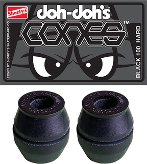SHORTYS SINGLE SET(2pr)CONES - 100a BLACK