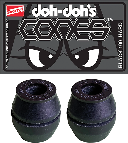 SHORTYS SINGLE SET(2pr)CONES - 100a BLACK