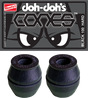 SHORTYS SINGLE SET(2pr)CONES - 100a BLACK