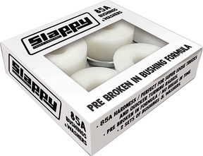 SLAPPY STANDARD BUSHINGS/WASHERS SET 85A WHITE 2pr