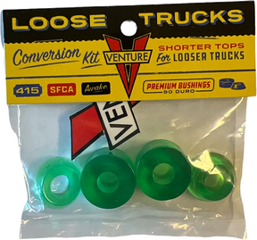 VENTURE LOOSE TRUCK CONVERSION BUSHINGS 90a GRN