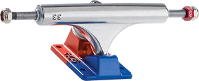 ACE AF1 33/8.0 POLISHED/ANODIZED BLU&ORG TRUCKS SET