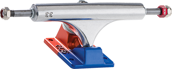 ACE AF1 33/8.0 POLISHED/ANODIZED BLU&ORG TRUCKS SET