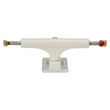 ACE AF1 44/8.25 SATIN WHT/GOLD HW TRUCKS SET