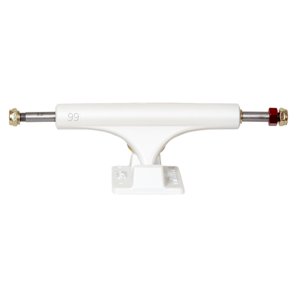 ACE AF1 66/9.0 SATIN WHT/GOLD HW TRUCKS SET