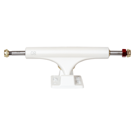 ACE AF1 80/10.0 SATIN WHT/GOLD HW TRUCKS SET