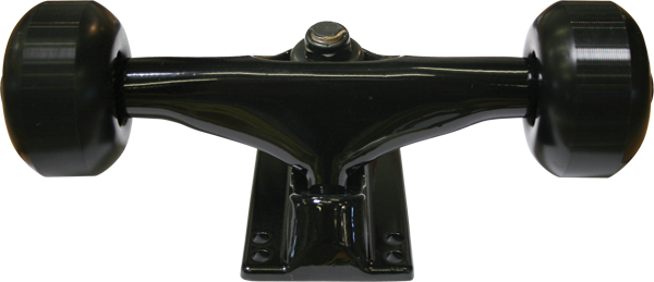 ESSENTIALS ASSEMBLY BLACK W BLK 52mm  Skateboard Trucks Set of 2 Trucks