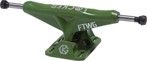 GRIND KING LOCKER TRUCK 8.0 ARMY GREEN TRUCKS SET