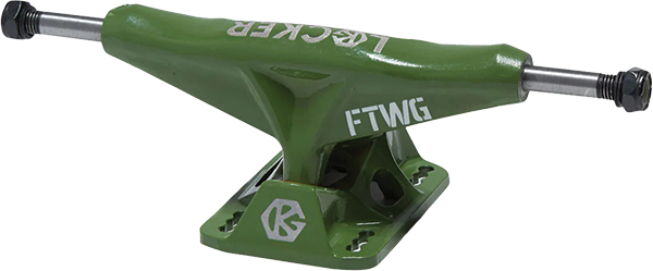 GRIND KING LOCKER TRUCK 8.0 ARMY GREEN TRUCKS SET