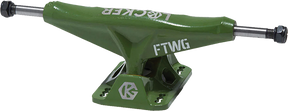GRIND KING LOCKER TRUCK 8.25 ARMY GREEN TRUCKS SET