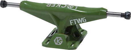 GRIND KING LOCKER TRUCK 8.25 ARMY GREEN TRUCKS SET