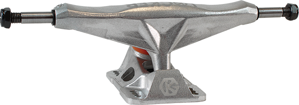 GRIND KING LOCKER TRUCKS SET 8.5 RAW SILVER