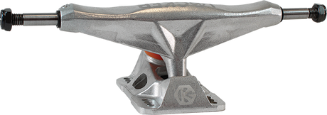 GRIND KING LOCKER TRUCKS SET 8.5 RAW SILVER
