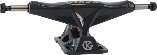 GRIND KING LOCKER TRUCKS SET 8.5 BATTLESHIP GREY