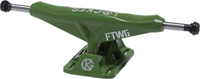 GRIND KING LOCKER TRUCK 8.5 ARMY GREEN TRUCKS SET