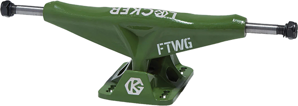 GRIND KING LOCKER TRUCK 8.75 ARMY GREEN TRUCKS SET