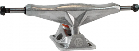 GRIND KING LOCKER TRUCK 9.5 RAW SILVER TRUCKS SET