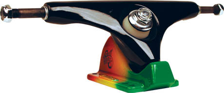 GULLWING CHARGER 9.0 BLACK RASTA Skateboard Trucks Set of 2 Trucks