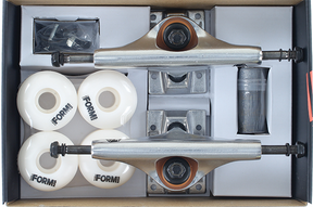 INDUSTRIAL COMPONENT PACK 5.5 RAW/RAW w/52mm WHITE TRUCKS SET