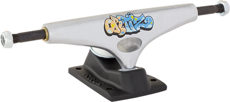 KRUX ORTIZ K5 DLK 7.6 SIL/BLK TRUCKS SET