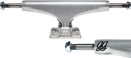 ROYAL STD 159MM GASS MONOGRAM RAW SILVER TRUCKS SET