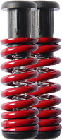 SEISMIC G5 SPRINGS LIGHT-RED 2pcs Set of 2 SPRINGS