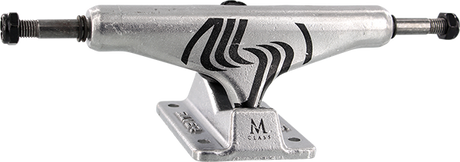 SILVER M-HOLLOW 8.0 RAW/RAW W/BLK TRUCKS SET
