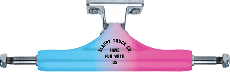 SLAPPY ST1 CLASSIC 8.25 ARISA TREW PINK FADE TRUCKS SET