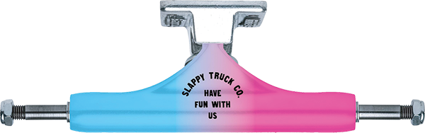 SLAPPY ST1 CLASSIC 8.25 ARISA TREW PINK FADE TRUCKS SET