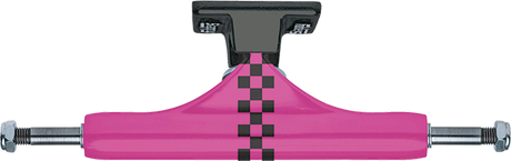 SLAPPY ST1 CLASSIC 8.25 ARISA TREW PINK/BLK CHECK TRUCKS SET