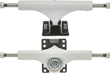 SLAPPY ST1 CLASSIC 8.25 PAINTED WHT/BLK TRUCKS SET
